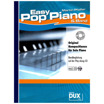 Easy Pop Piano and Band + CD, M. Pfeifer, Dux